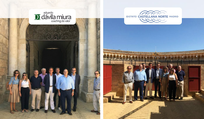 Eduardo Dávila Miura y el grupo de DCN Castellana Norte en la Real Maestranza de Caballería de Sevilla Eduardo Dávila Miura y el grupo de DCN Castellana Norte en la Real Maestranza de Caballería de Sevilla