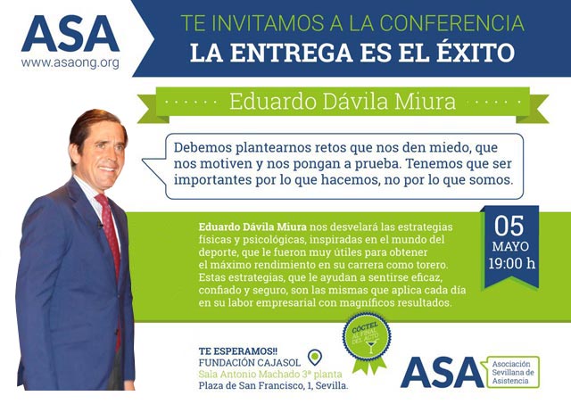 Dávila Miura imparte la conferencia "La Entrega es el Éxito" Dávila Miura imparte la conferencia "La Entrega es el Éxito"