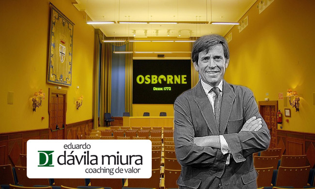 Eduardo Dávila, conferencia "Vencer el miedo" 5 Jotas, Grupo Osborne Eduardo Dávila, conferencia "Vencer el miedo" 5 Jotas, Grupo Osborne